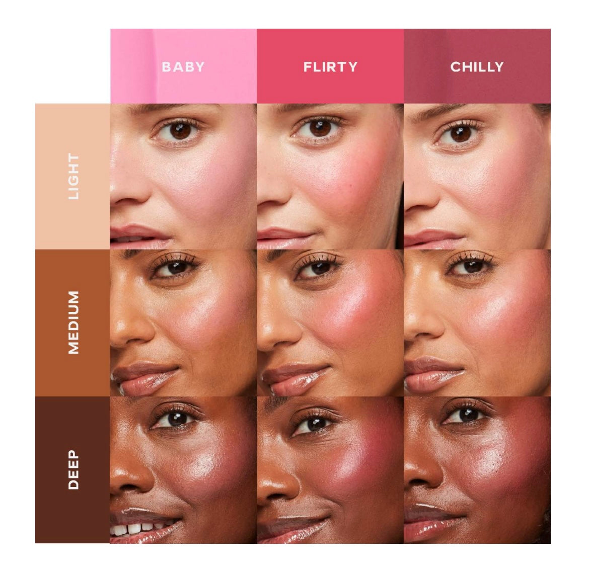 Mini Dew Blush Trio