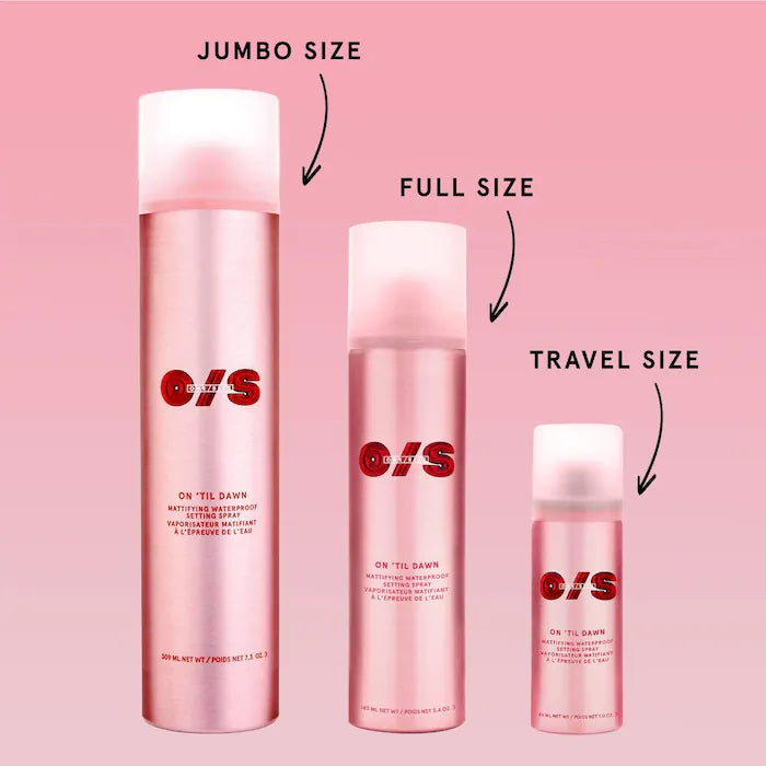 One Size Waterproof Setting Spray