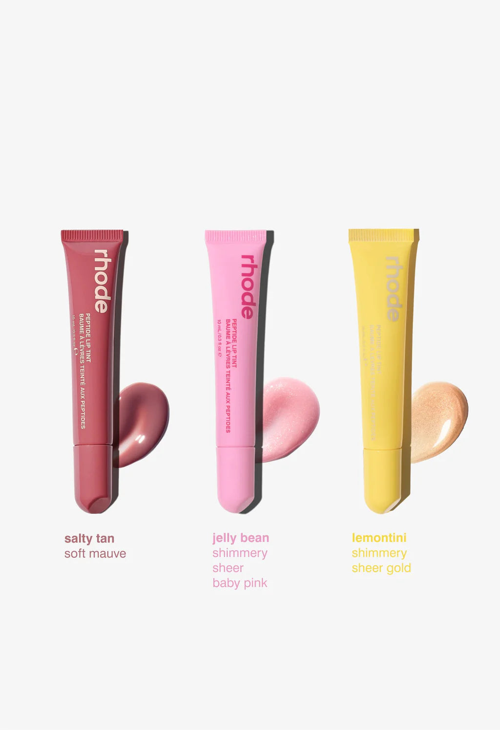 The Peptide Lip Trio