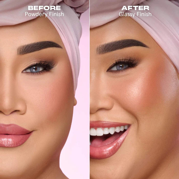 One Size Powder Melt Setting Spray