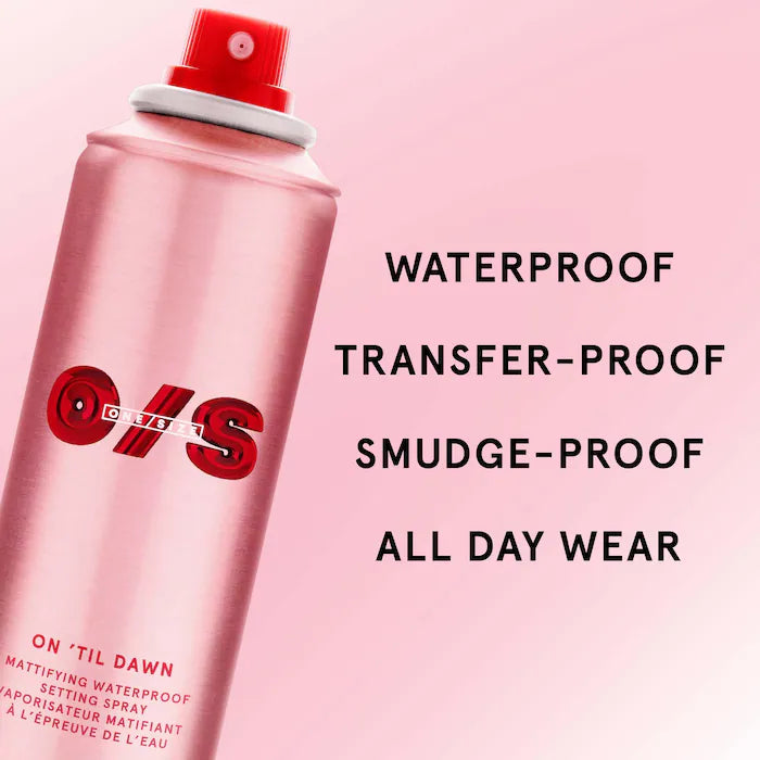 One Size Waterproof Setting Spray