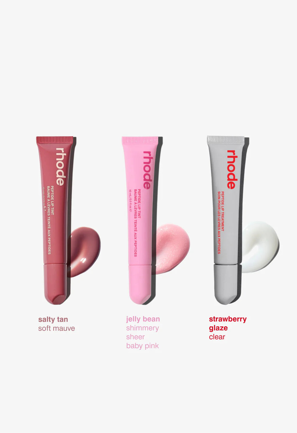 The Peptide Lip Trio