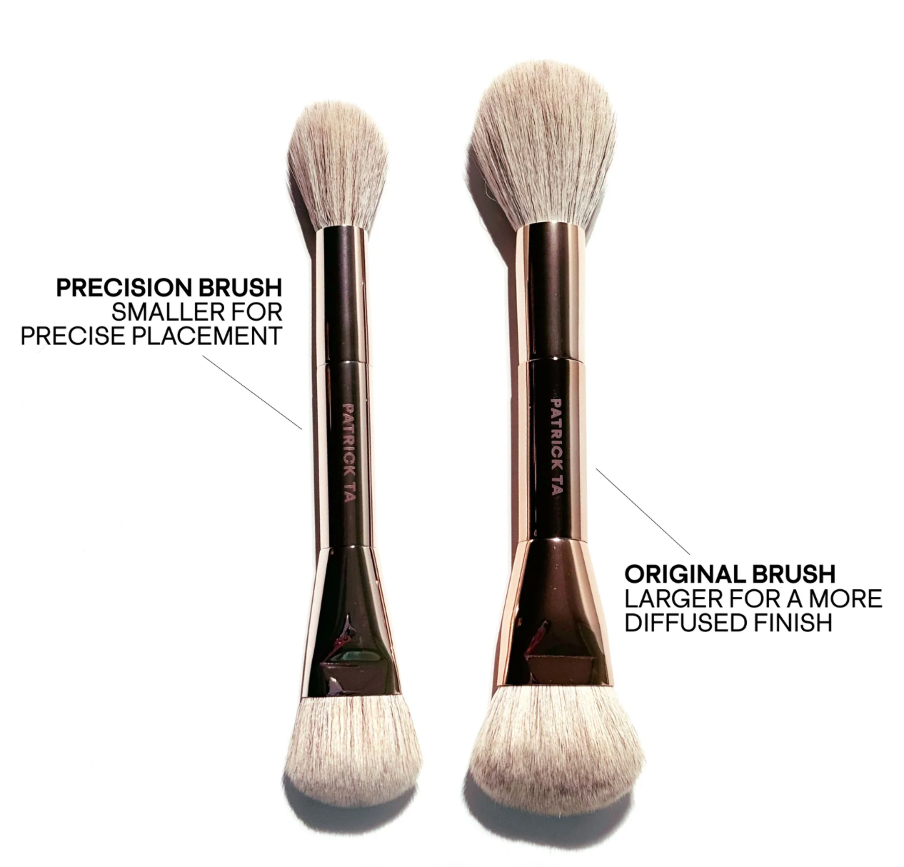 Dual Ended Precision Blush Brush
