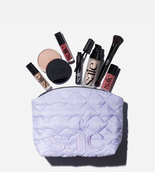 The Quilted Makeup Bag